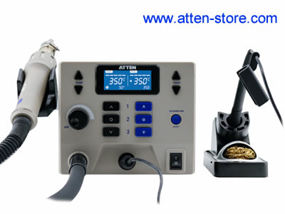 ATTEN ST-8602D 1300W 2 IN 1 Hot Air Desoldering Station